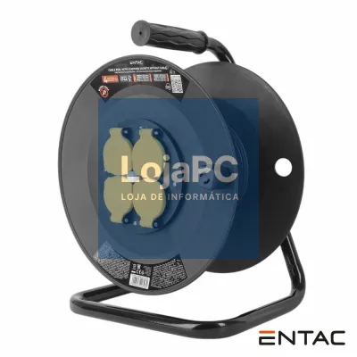 Enrolador 4x Schuko Sem Cabo Elétrico ENTAC