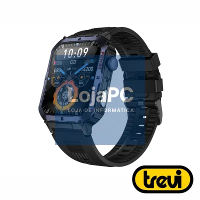 SmartWatch AMOLED 2.06" P/ Android/IOS Azul TREVI