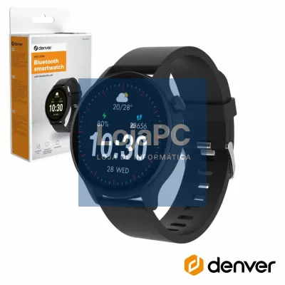SmartWatch Multifunções P/ Android IOS Rosa DENVER
