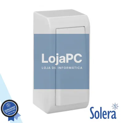 Botão de Campaínha C/ Iluminação 10A 250V SOLERA