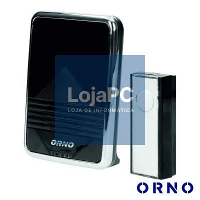 Campainha Portátil C/ 1 Receptor 300m ORNO