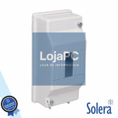 Caixa Distribuição Elétrica 4 Elementos IP40 IK07 SOLERA