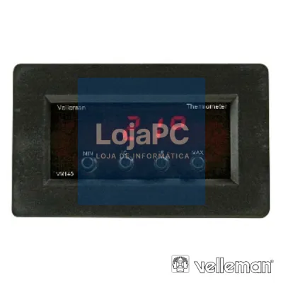 TERMÓMETRO DIG PAINEL C/ VISUALIZAÇÃO TEMPERATURA MIN-MAX