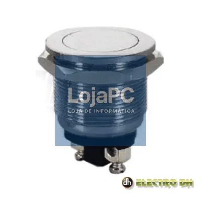 INTERRUPTOR REDONDO DE METAL OFF-ON 2A 250V EDH