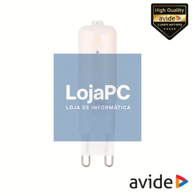 Lâmpada LED G9 3W 230V 4000K 300lm AVIDE