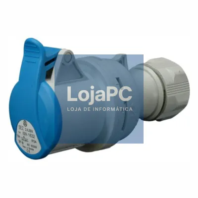 Ficha Industrial CEE Fêmea 32A 3P 230V IP44 SEZ