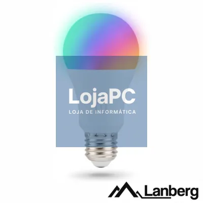 Lâmpada E27 9W LED RGBW 2700K 800lm LANBERG