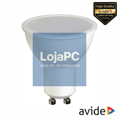 Lâmpada LED GU10 Spot 4W 230V 6400K 345lm AVIDE