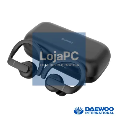 Auscultadores Earbuds P/ Desporto BT 5.3 TWS IPX4 Preto