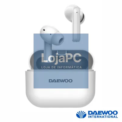 Auriculares Bluetooth 5.3 C/ Mic Dock TWS ENC IPX4 DAEWOO