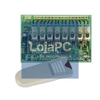 KIT DE EMISOR E RECEPTOR DE 8 CANAIS VELLEMAN