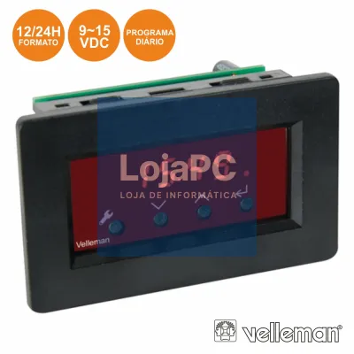 KIT MÓDULO RELÓGIO LED P/ PAINEL