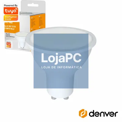 Lâmpada GU10 5W 230V LED WiFi 300lm DENVER
