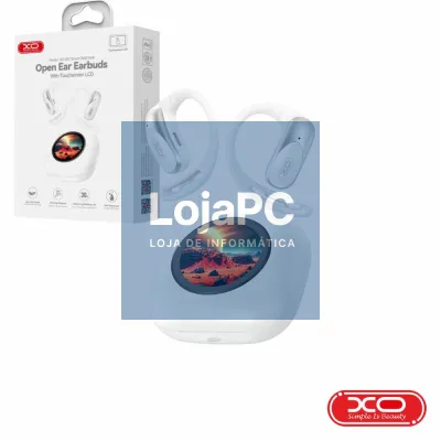 Auriculares Com Display TWS Bluetooth 5.4 Branco XO