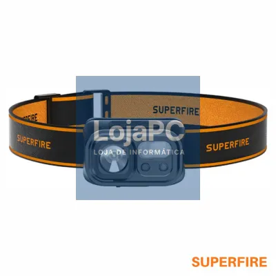 Lanterna de Cabeça 5W 350lm IP44 SUPERFIRE