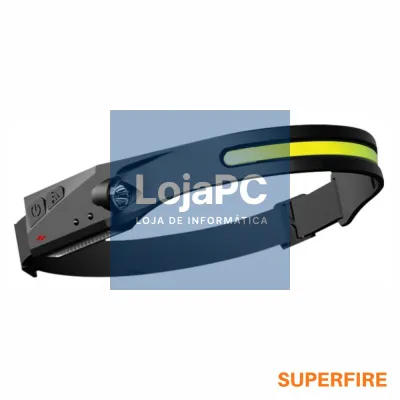 Lanterna de Cabeça 2W 200lm C/ Sensor Movimentos SUPERFIRE