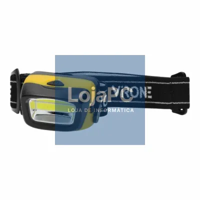 Lanterna De Cabeça LED COB 3W 170lm 3xAAA VIRONE
