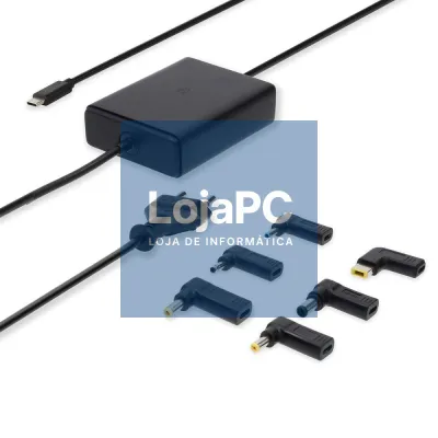 Alimentador Comutado USB-C PD 65W GaN