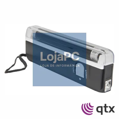 Mini Luz Negra UV 4W C/ Lanterna QTX