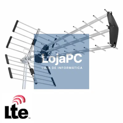 Antena Tdt Exterior UHF 27 Elementos 12.5db Filtro Lte 5G