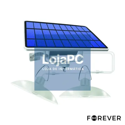 Conjunto de 2 Candeeiros 6W 520lm 4500K IP65 C/ Painel Solar