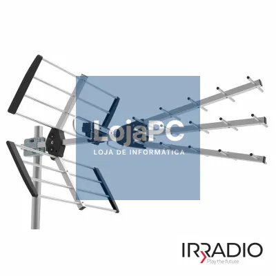 Antena TDT Exterior UHF 17 Elementos 12.5db Filtro Lte 5G