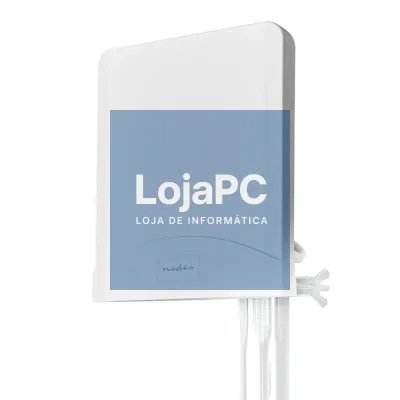Antena 3G/4G/5G/GSM Amplificada C/ Cabo 2.5m IPX3