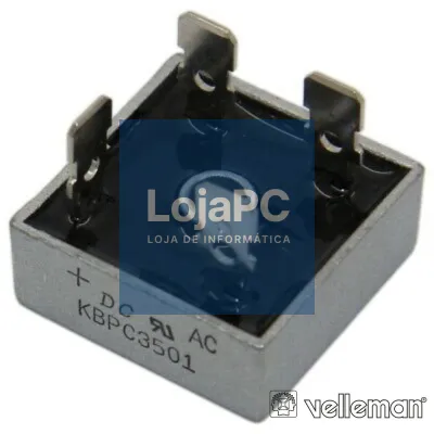 Ponte Retificadora 100V-35A VELLEMAN