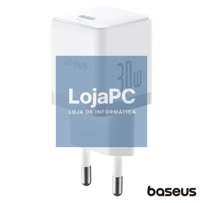 Alimentador Comutado USB-C PD QuickCharge 3.0 30W BASEUS