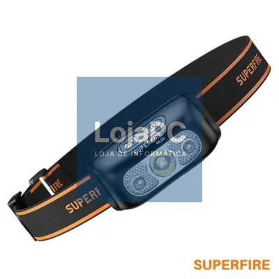 Lanterna de Cabeça 2W 110lm IP44 SUPERFIRE