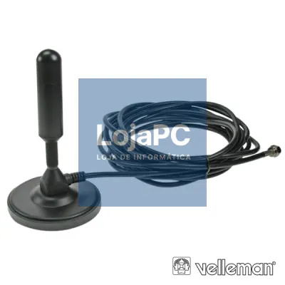 ANTENA TDT COM BASE MAGNÉTICA