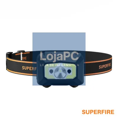 Lanterna de Cabeça C/ Sensor Mov. 5W 338lm IP44 SUPERFIRE