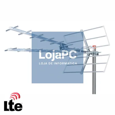 Antena Tdt Exterior UHF 15 Elementos 13db Filtro Lte 5G