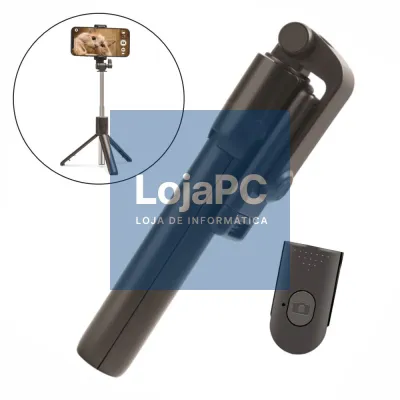 Vara Telescópica Monopod P/ Selfies C/ Função Tripé