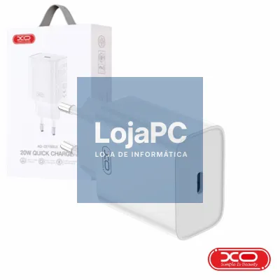 Alimentador 1 USB-C PD 20W Branco XO