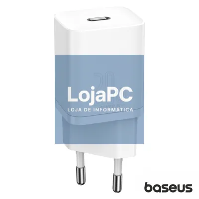 Alimentador Comutado USB-C PD QuickCharge 3.0 20W BASEUS