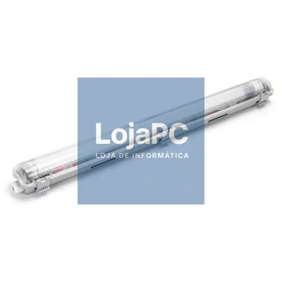 Armadura T8 C/ Lâmpada LED Tubular 9W 60cm 4000K IP65