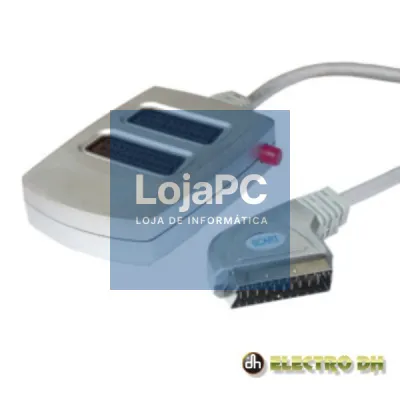 DISTRIBUIDOR COMUTADOR SCART MACHO / 2SCART FÊMEA EDH