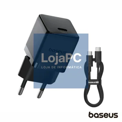 Alimentador Comutado Miniatura USB-C PD 20W BASEUS