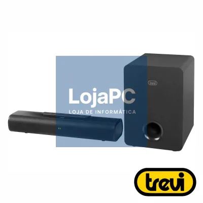 Barra Som C/ Sub S/Fios 90W USB/BT/HDMI/AUX/TOSLINK TREVI