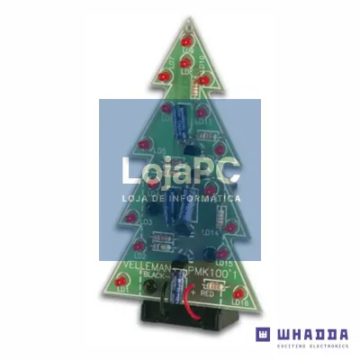 Kit Árvore de Natal C/ LEDS WHADDA