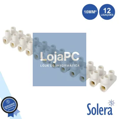 BARRA DE JUNÇÃO 12 COND 57A 10MM² BRANCO SOLERA