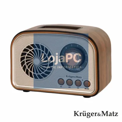 Rádio Portátil FM/BT/AUX/SD KRUGERMATZ
