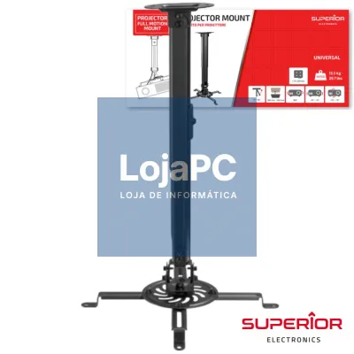 Suporte Vídeoprojetor Tecto 360º SUPERIOR