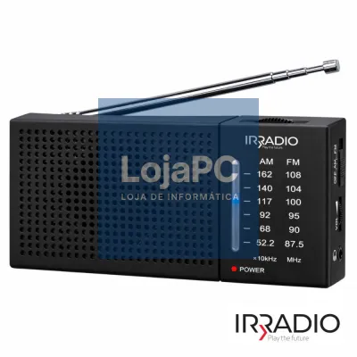Rádio Portátil AM/FM De Bolso A Pilhas