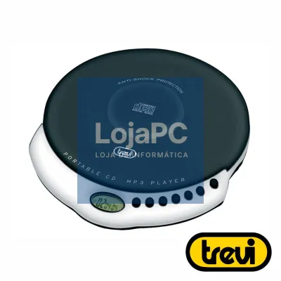 Leitor De Cd/MP3 Portátil Discman TREVI