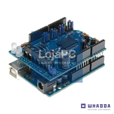 Motor e Power Shield Para Arduino WHADDA