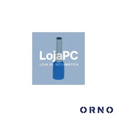 Terminal Ponteira Isolado 0.7mm 100x Azul ORNO