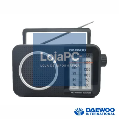 Rádio Portátil AM/FM DAEWOO