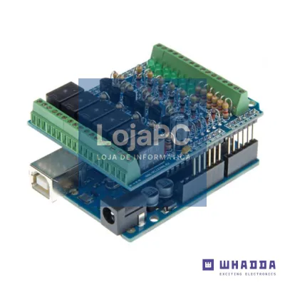 Placa de Desenvolvimento Shield I/O Para Arduino WHADDA